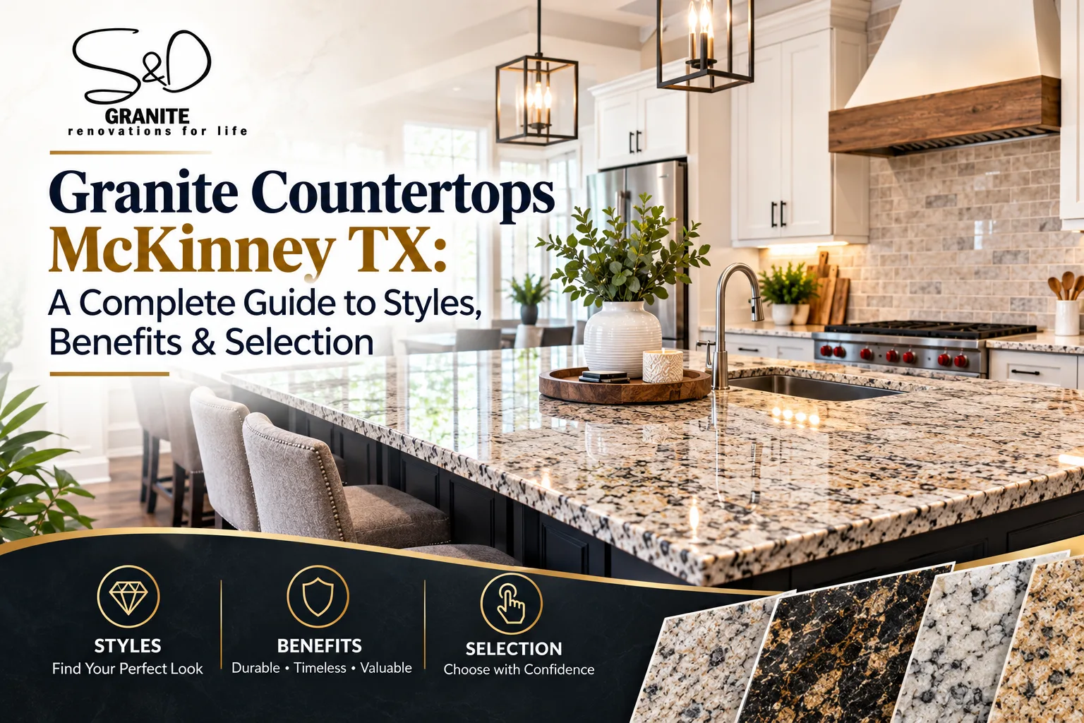 Granite Countertops McKinney TX: A Complete Guide to Styles, Benefits & Selection