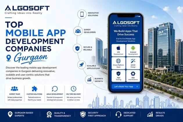 Top Mobile App Development Companies in Gurgaon