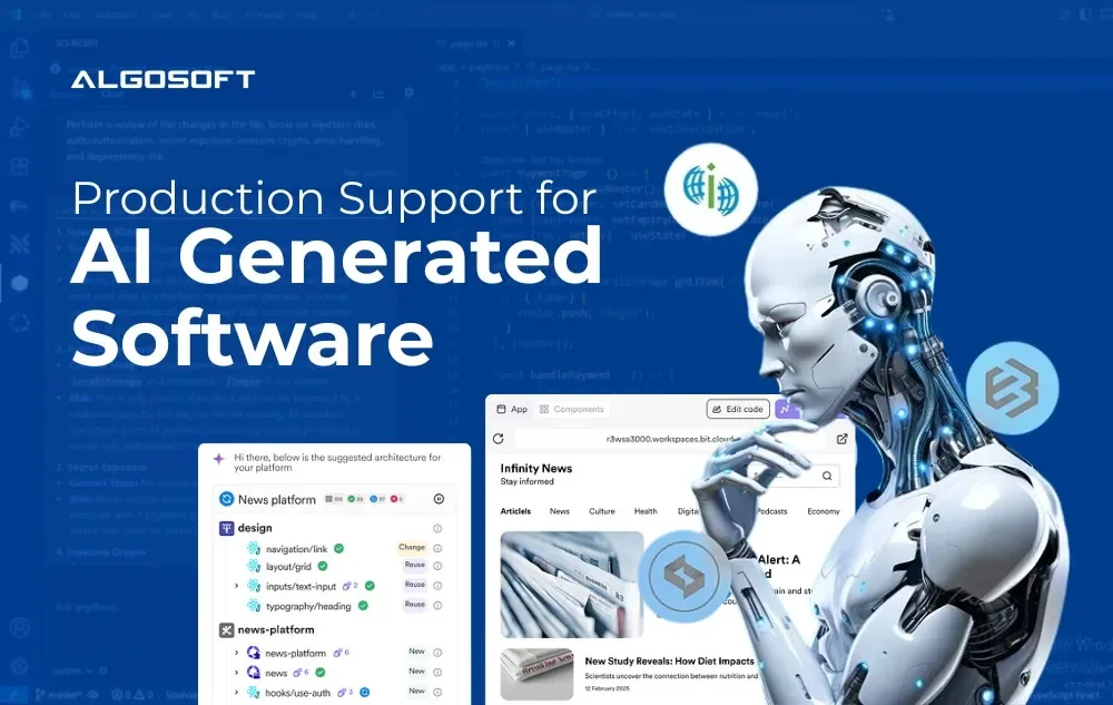 Production Support for AI Generated Software