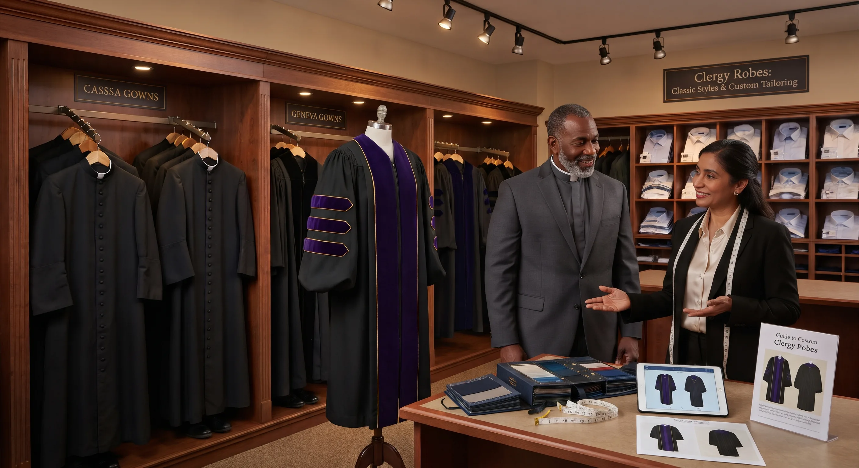 Can't Find Your Size? How to Choose Custom Clergy Robes for Your Ministry: Solve Your Fit and Design Problems
