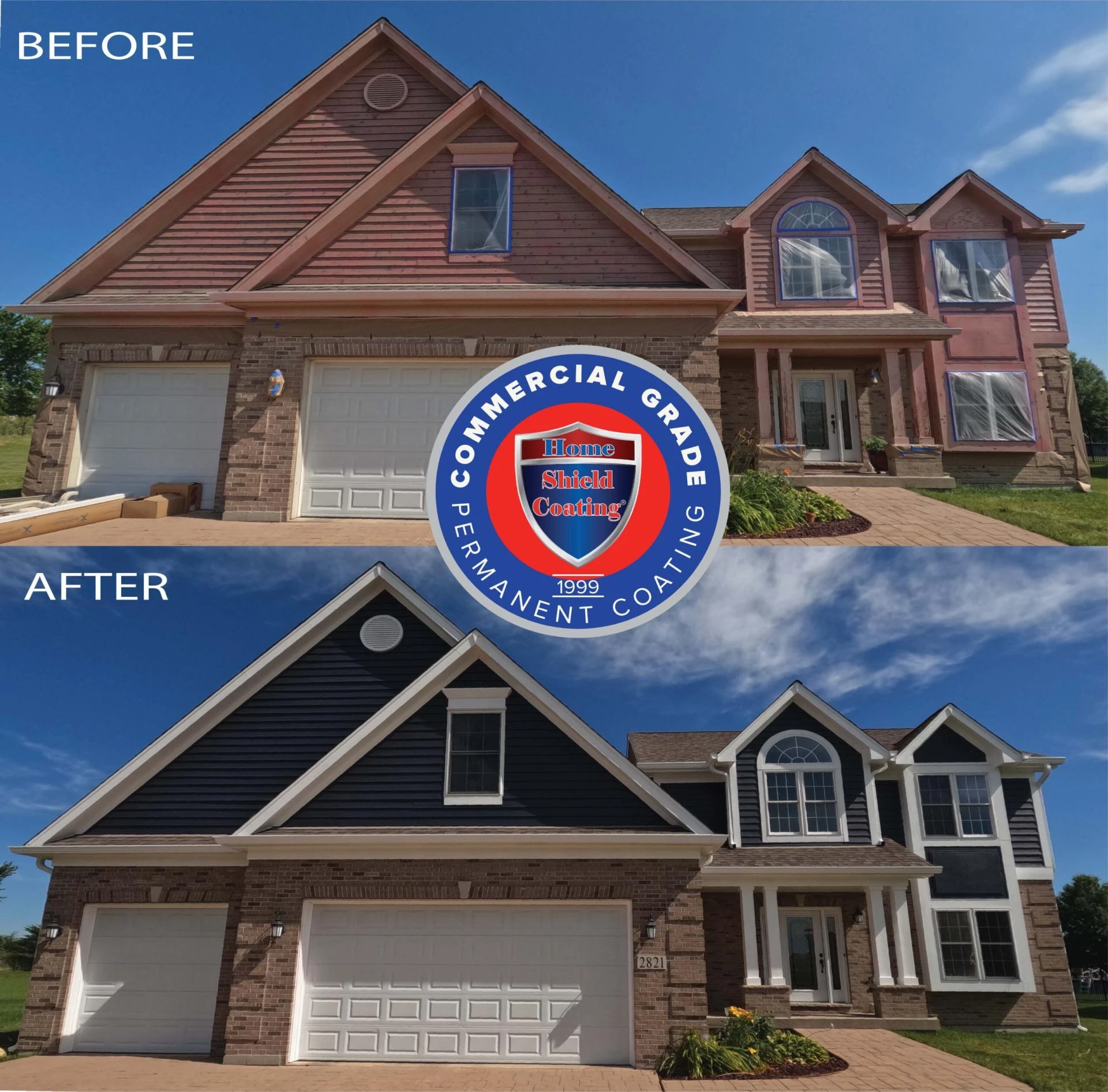 Home Shield Coating® The Premier Permanent Coating Company!