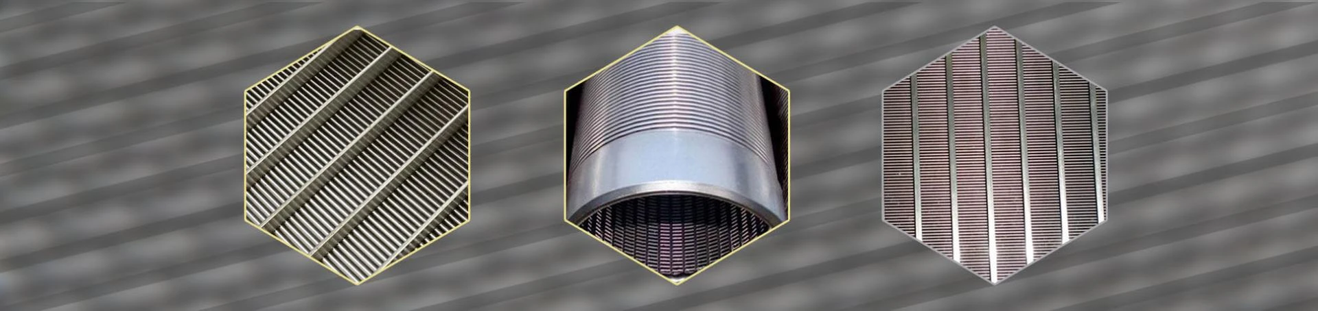 wedge wire screen panels