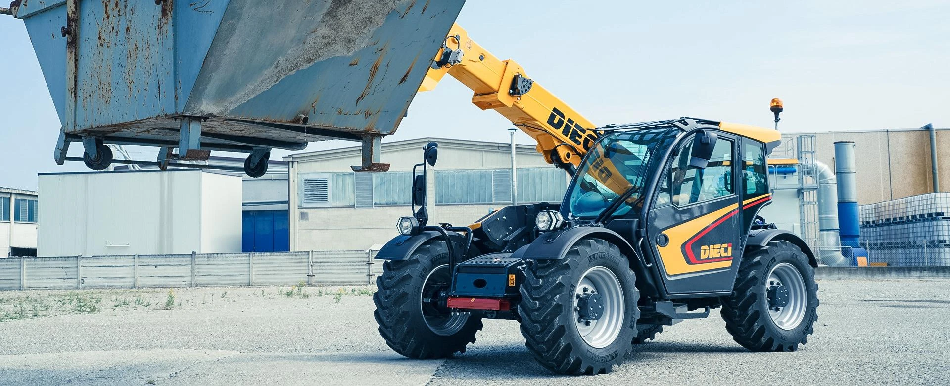 Fixed Telehandlers | DEDALUS | Dieci srl