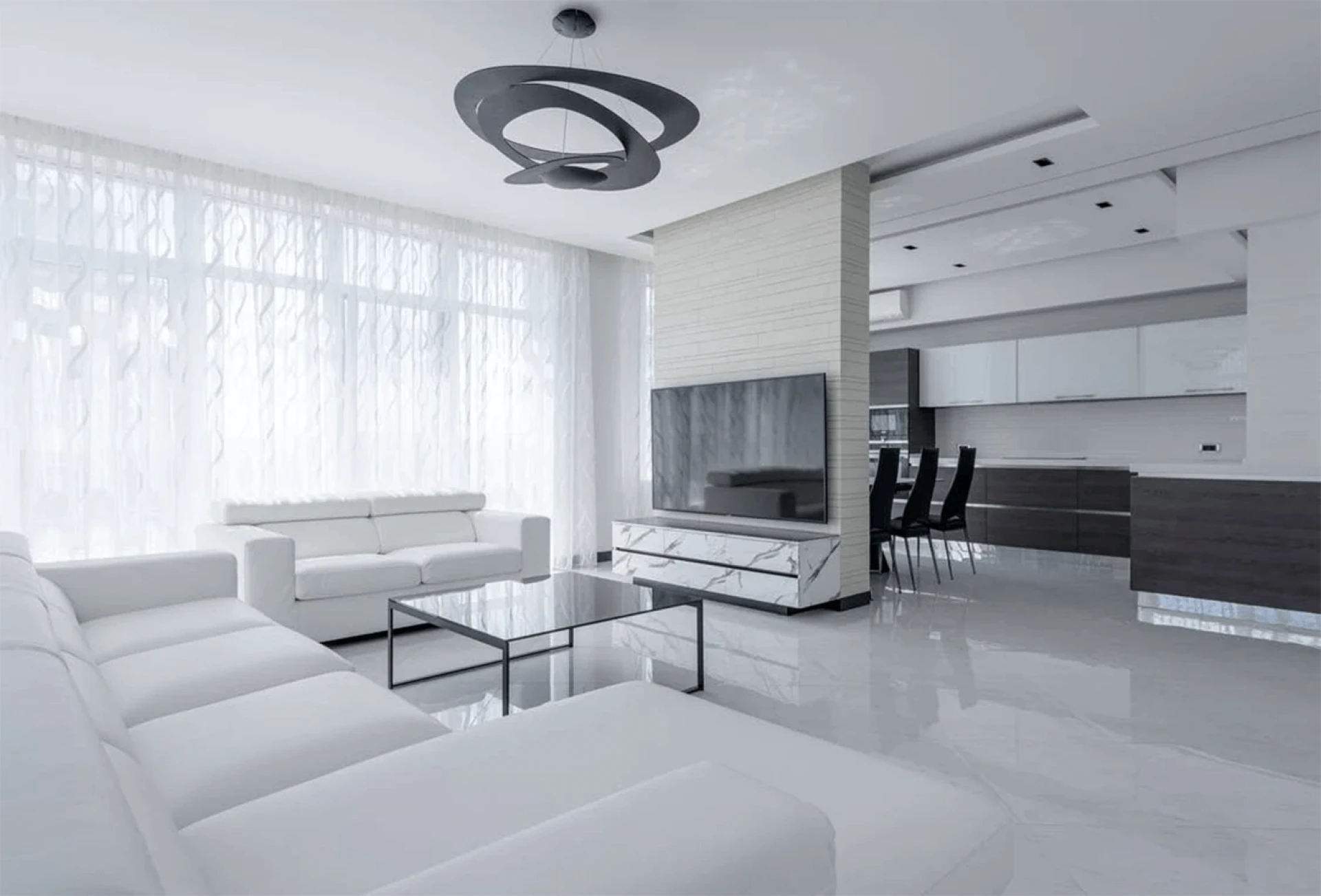 symmetrical interior design