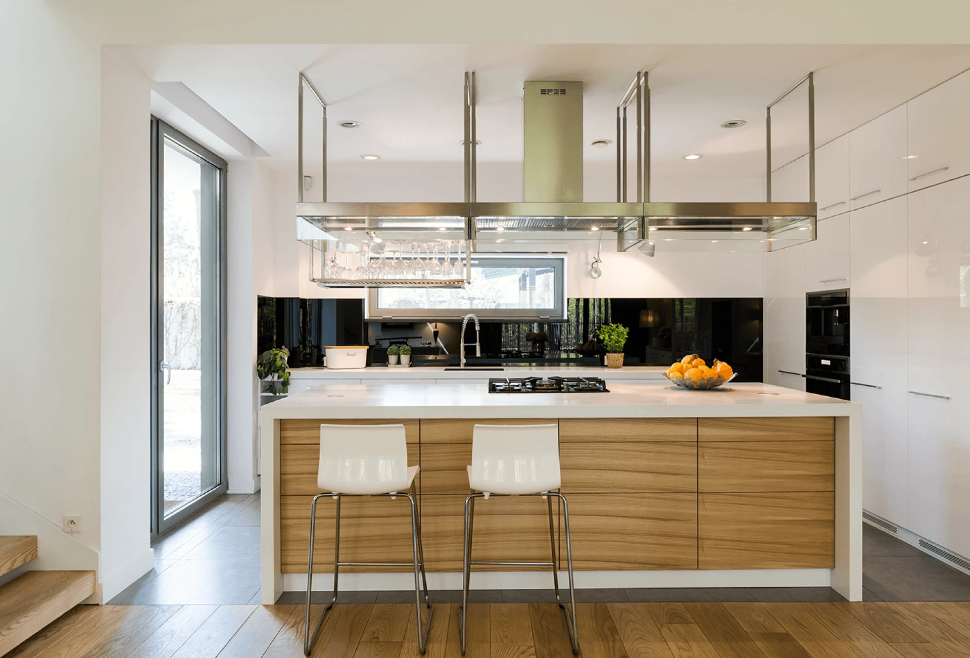 open - plan kitchen