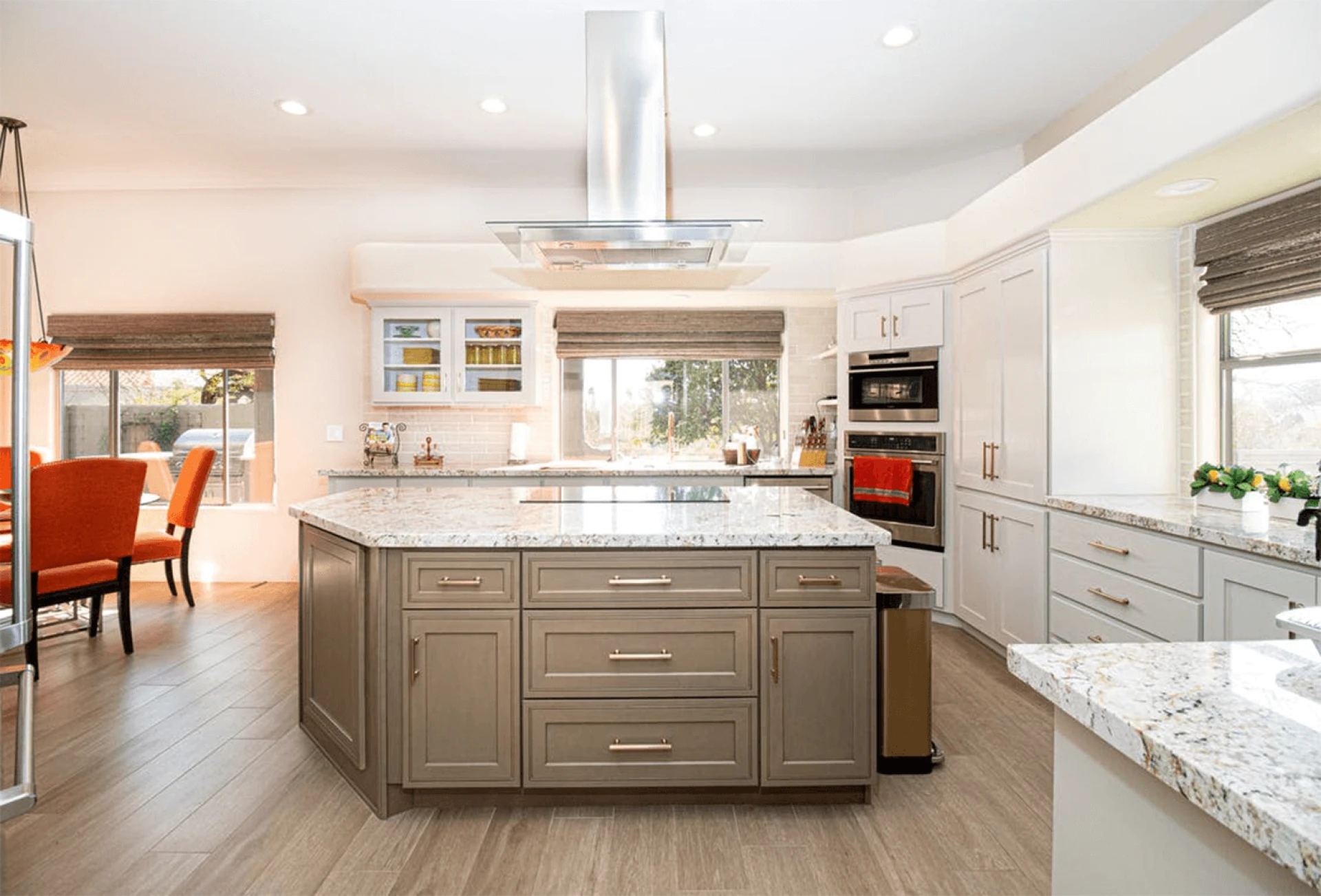 island unit - large open kitchen ideas