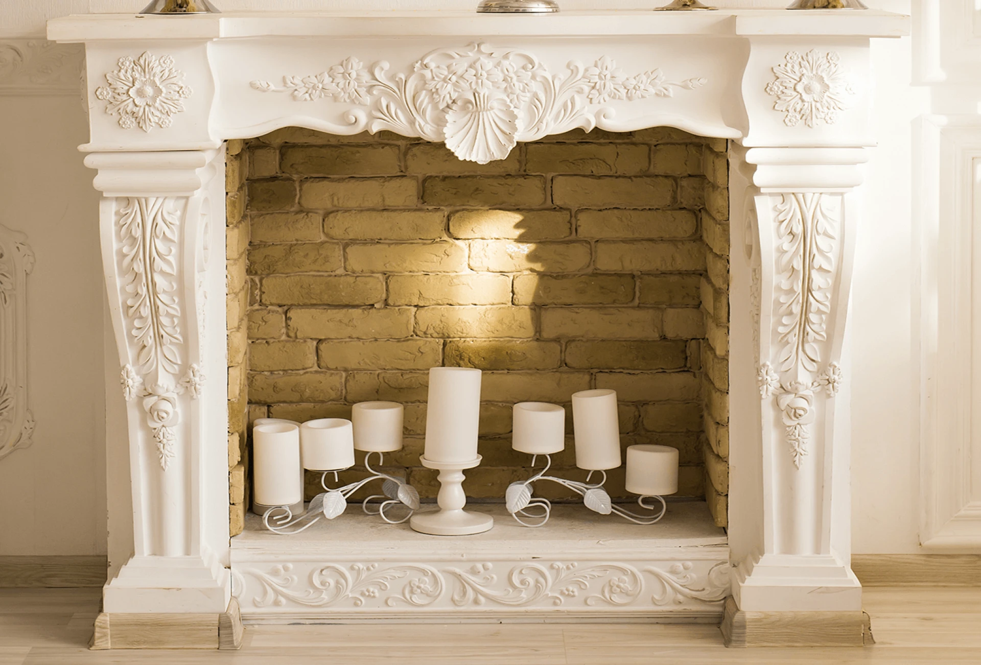 mantel - fire place