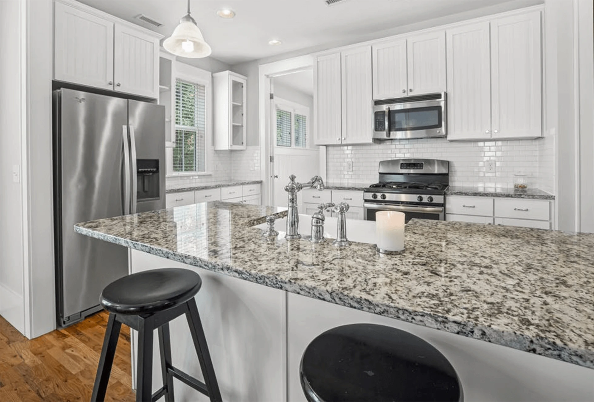 low maintanance black granite