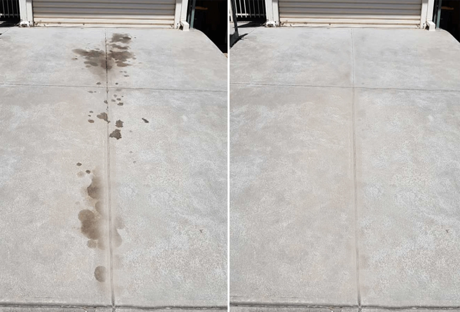 oil stain of lime stone