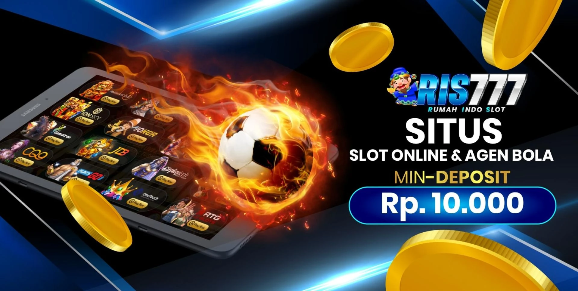 RIS777: Situs Judi Slot Gacor Terpercaya & Agen Bola Resmi
