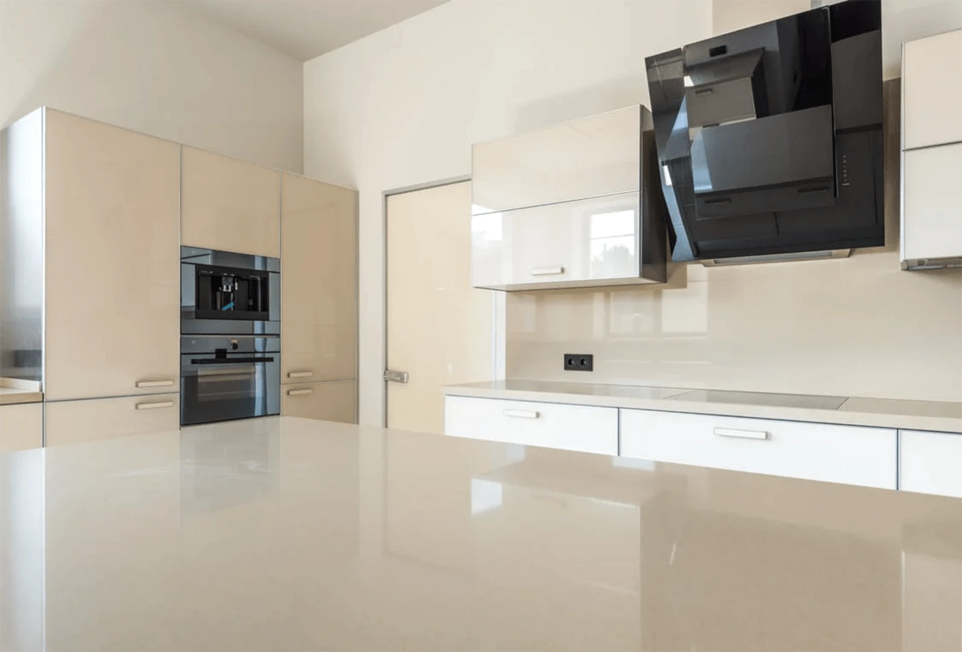spacious kitchen