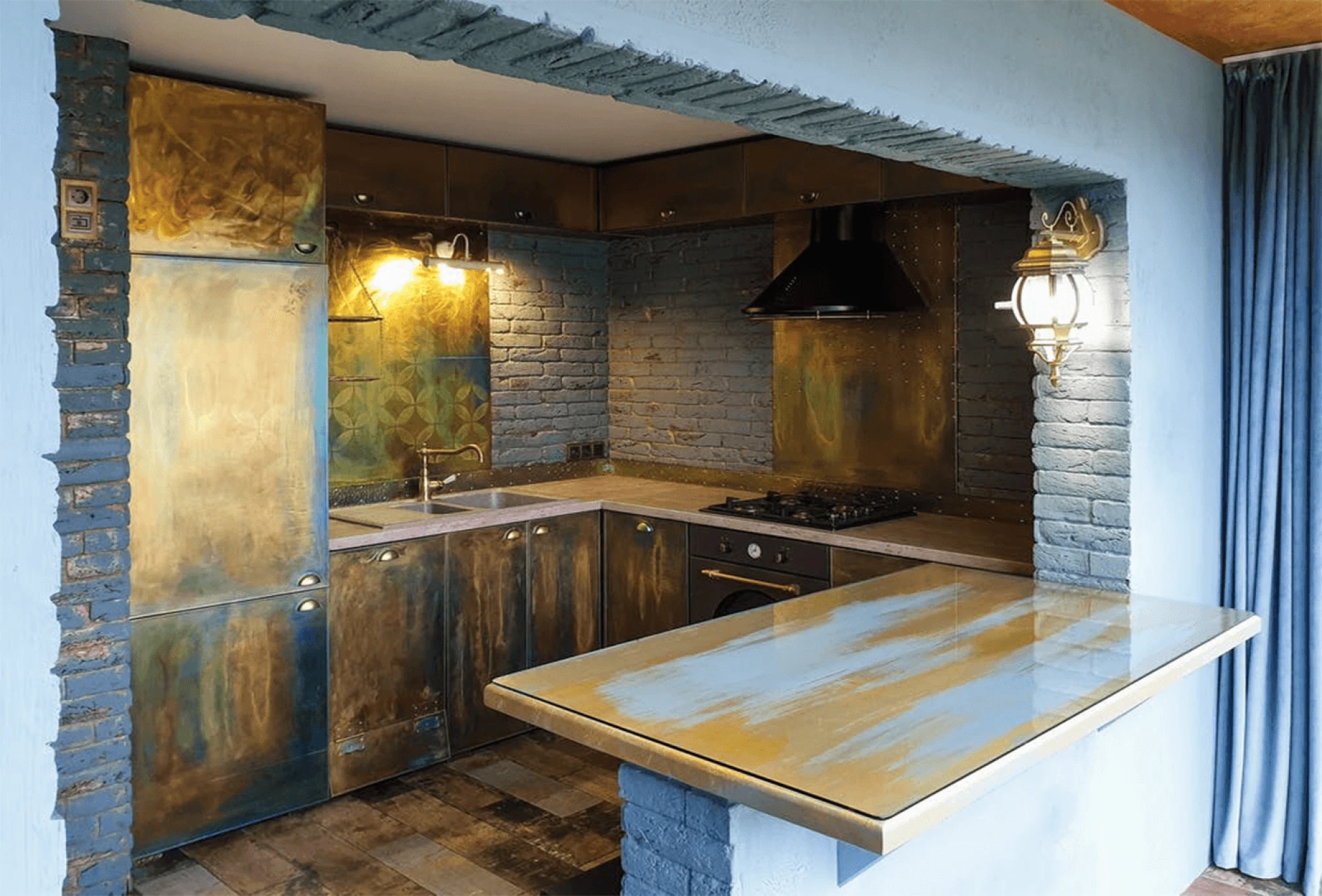 down cabinets