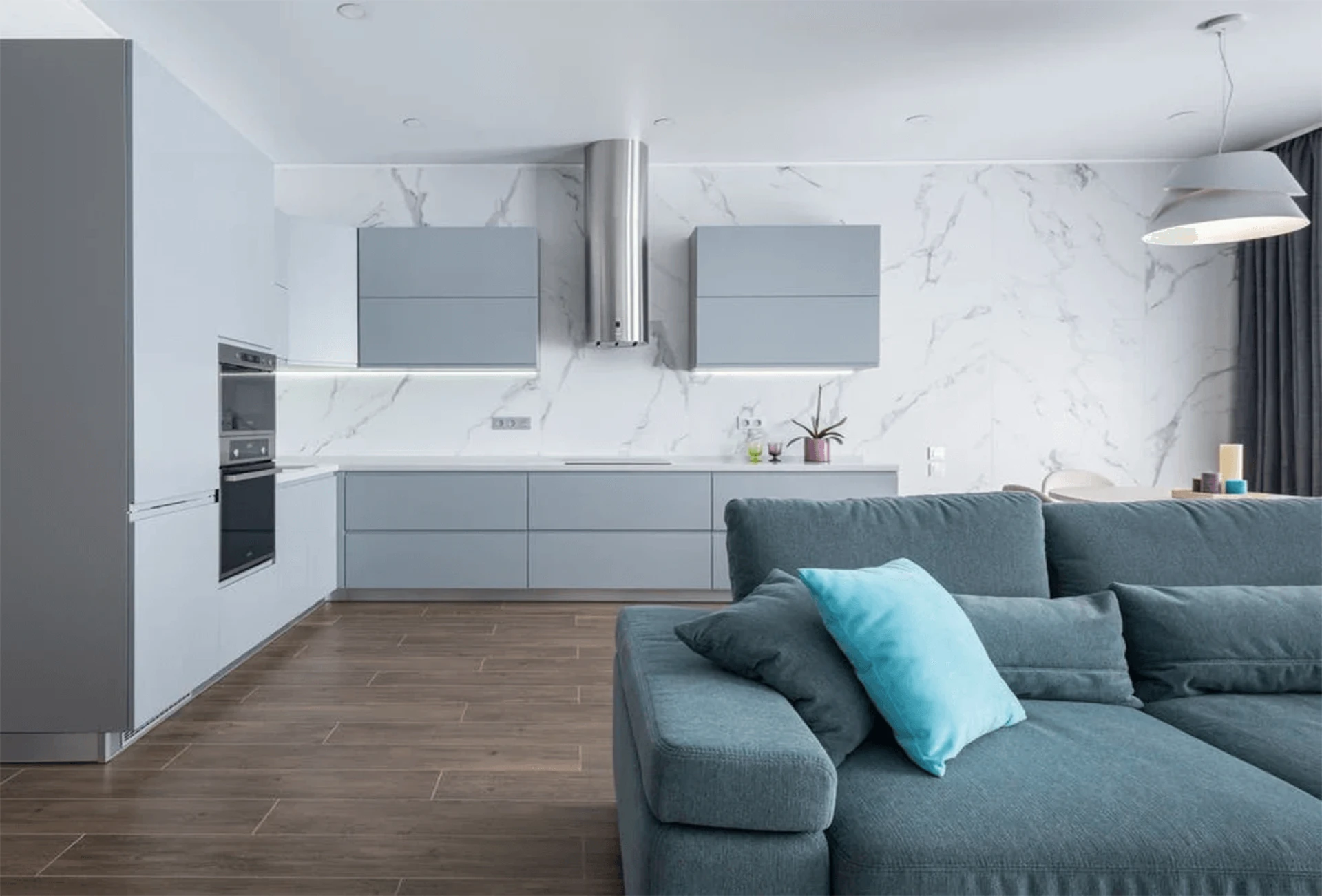 Marble Kitchen Surfaces will Have to Deal with Etches