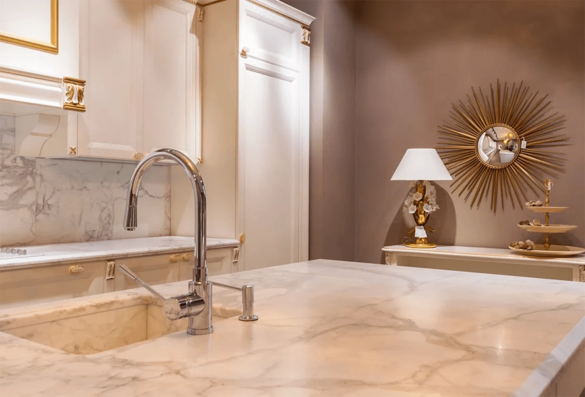 Marble Slabs from Work-tops Can Be Given Interesting Designs