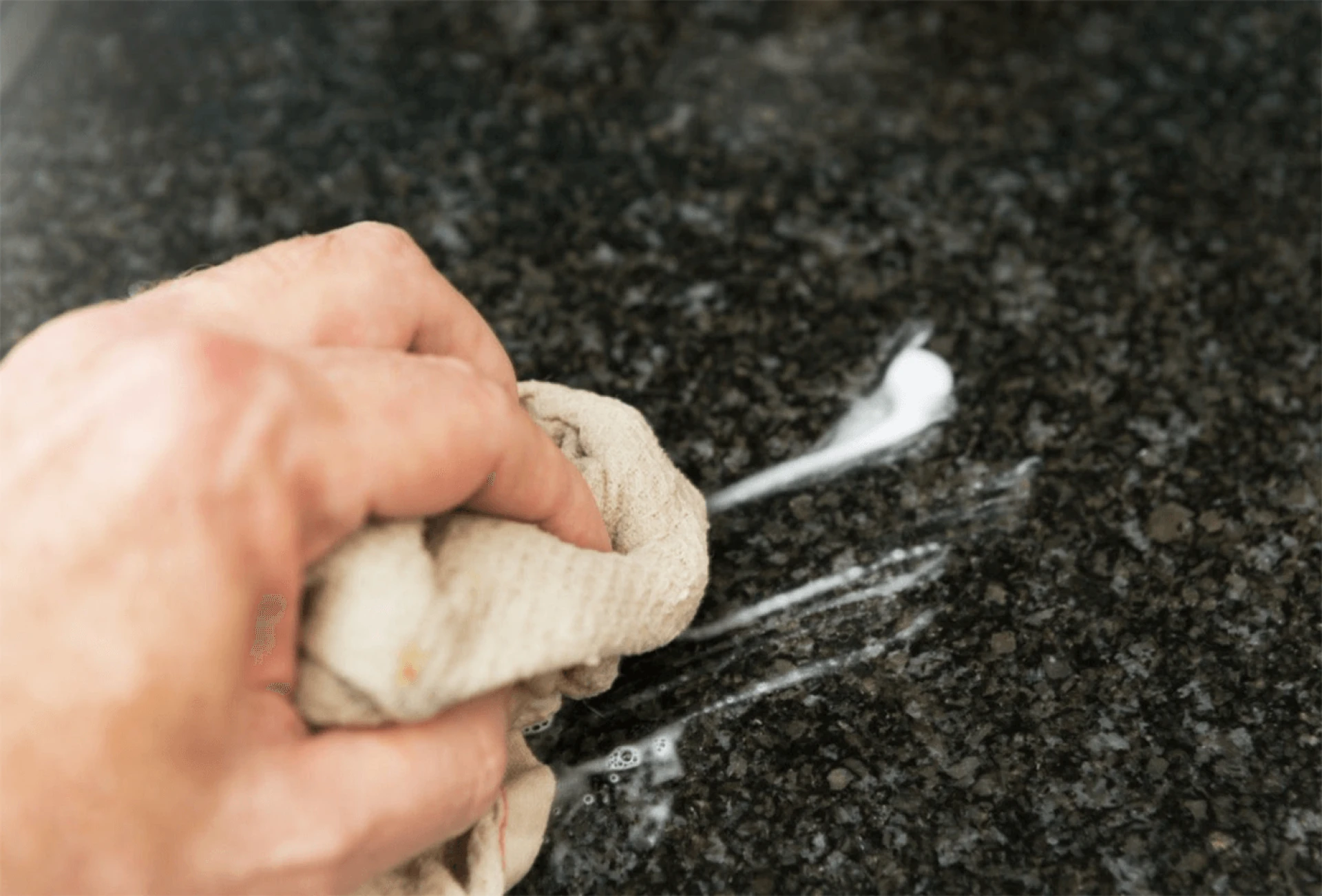 Absolute Black Granite Cleaning