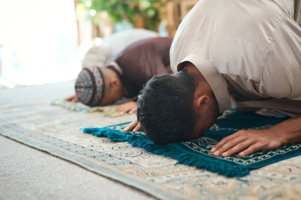 Muslim prayer room in Bangkok 