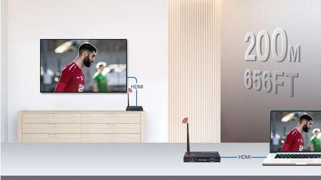 AV Access_HDW100 1080P Wireless HDMI Extender_Wired or Wireless, up to You