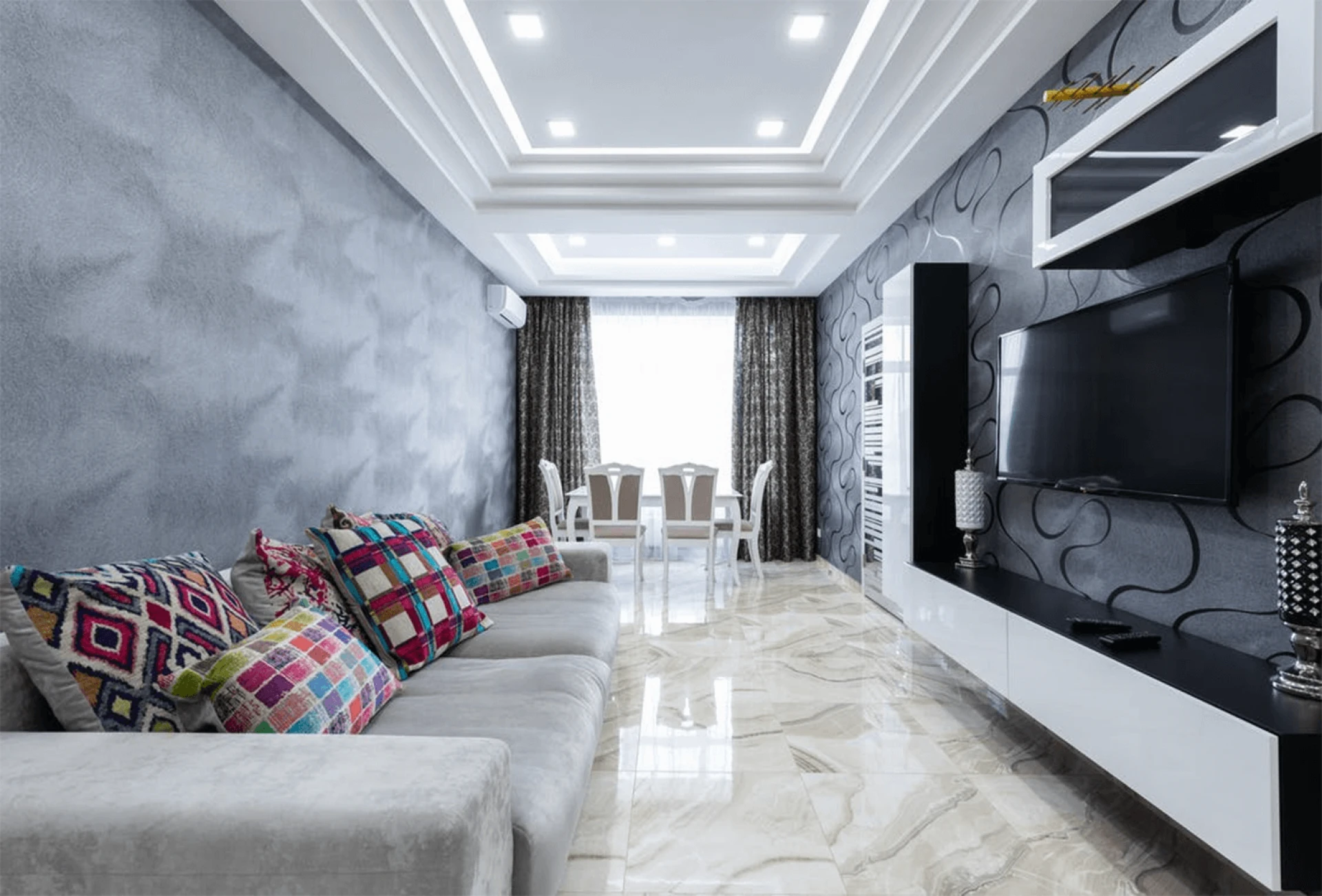 Interior wall cladding designs