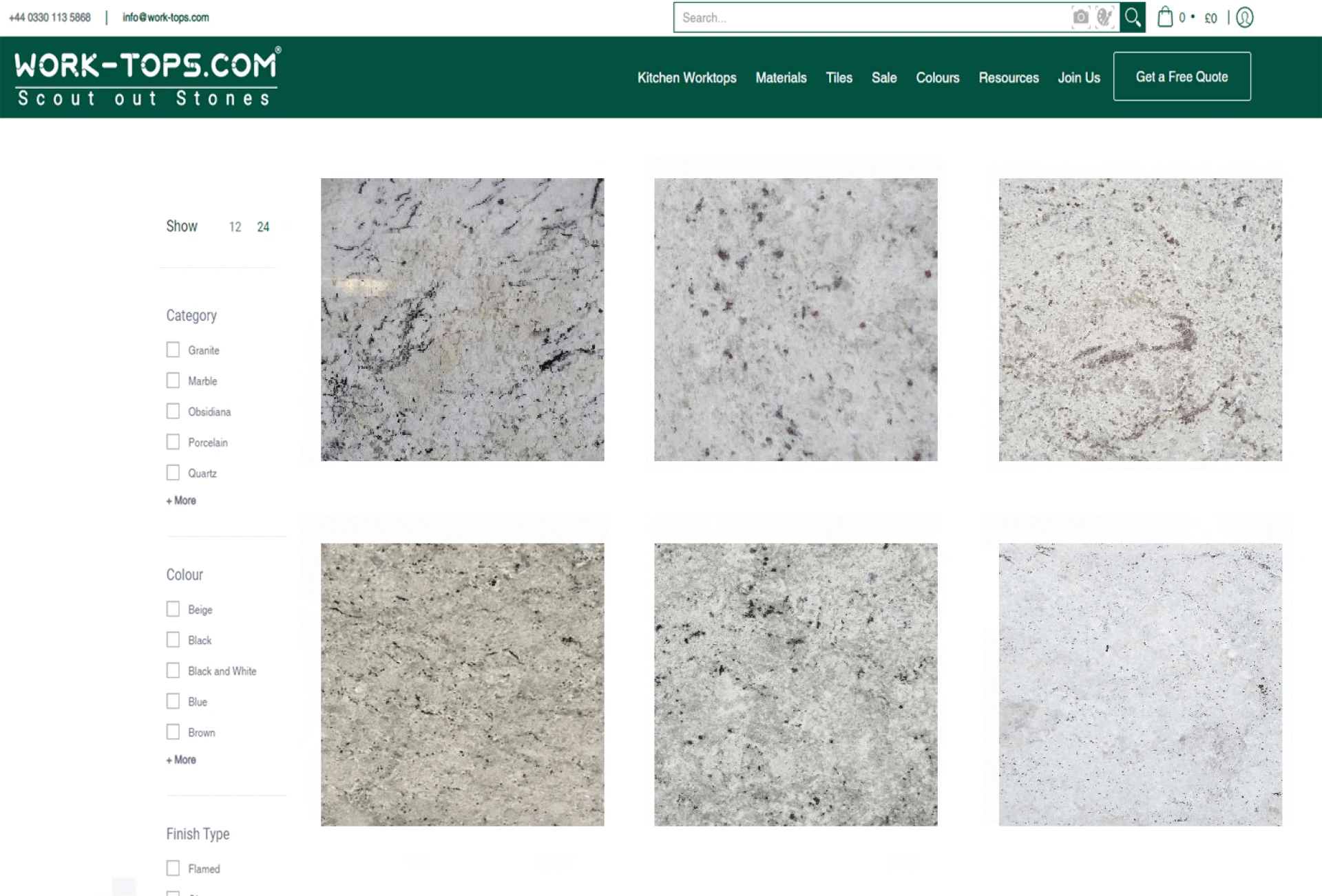 Pick the best stones for your kitchen