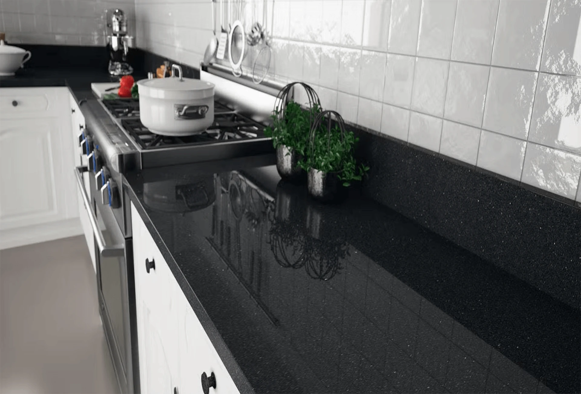 Countertops in the Kitchen