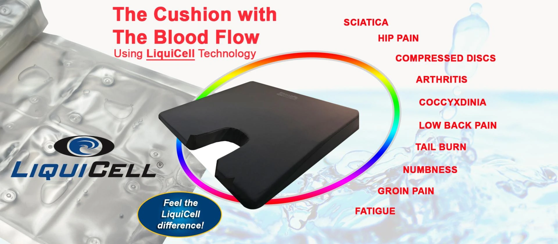 coccyx pain seat cushion