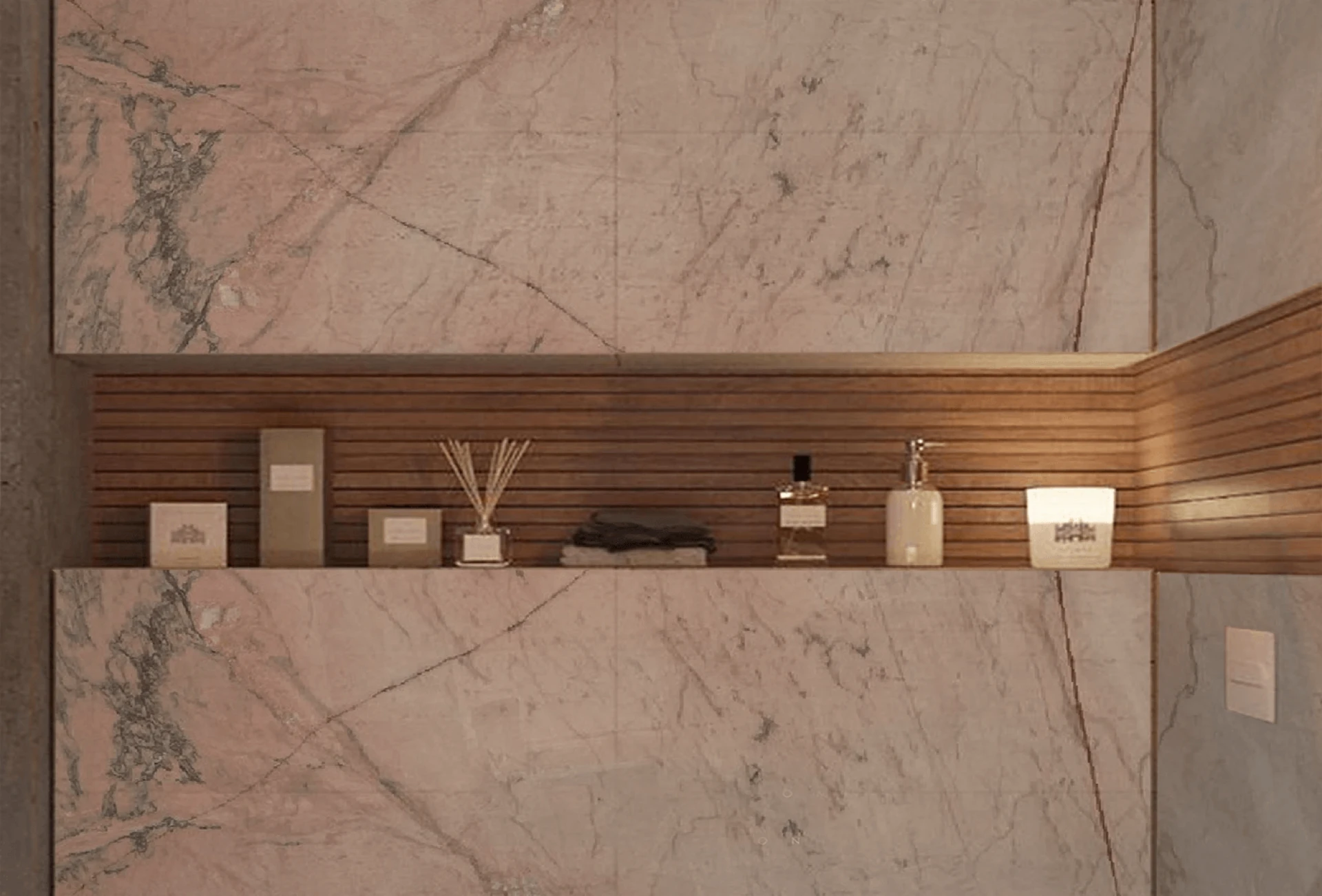 Marble Bookmatch Goes well on to your Bathroom Vanity
