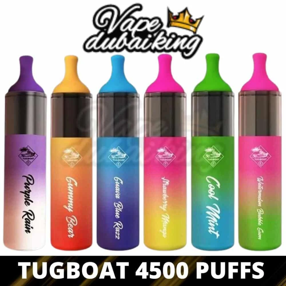 TUGBOAT EVO 4500 PUFFS ALL FLAVORS IN DUBAI