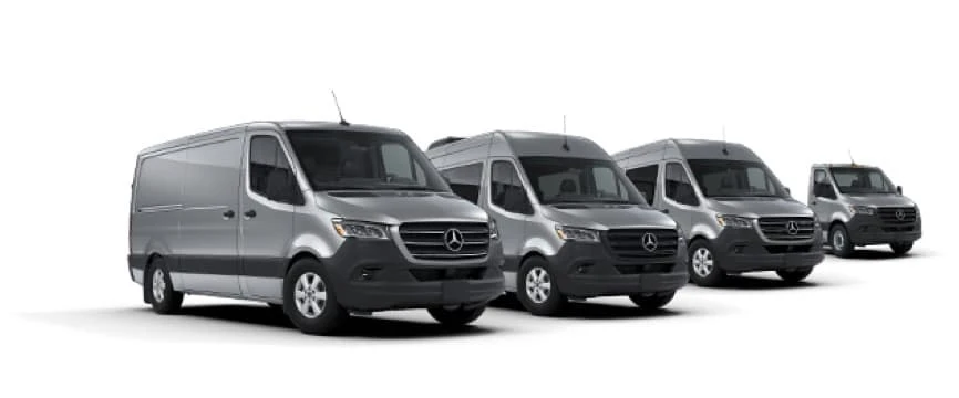 Sprinter and Metris I Sprinter Vans Available On Site in Sacramento