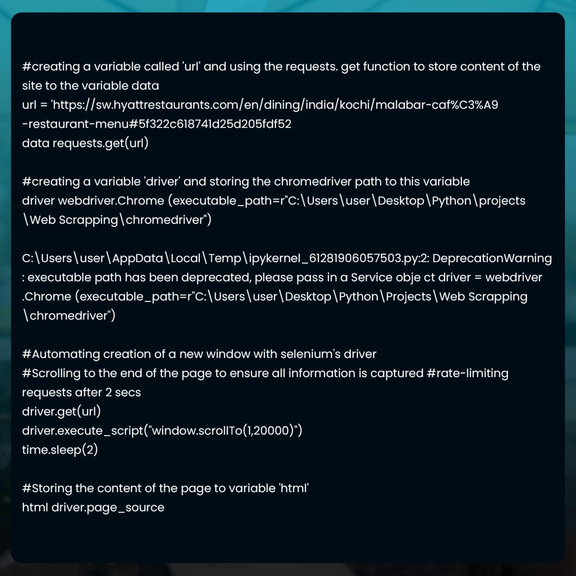 Now,-make-the-GET-request-to-the-URL-using-the-request-library-and-retrieve