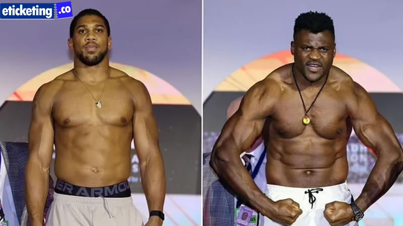 Anthony Joshua vs Francis Ngannou Tickets