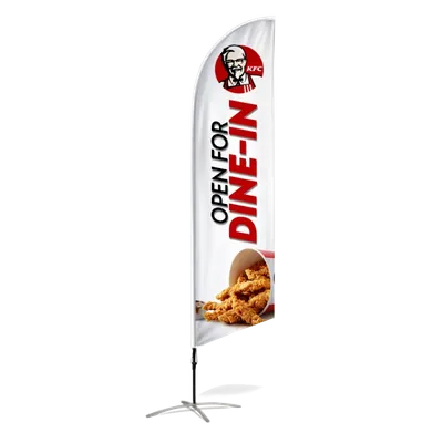 Custom Feather Flag - Custom Flags Now