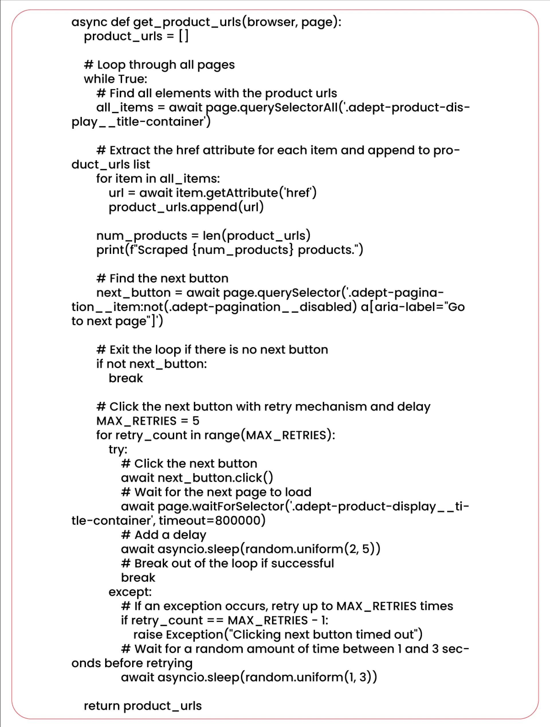 Scrape-Product-URLs