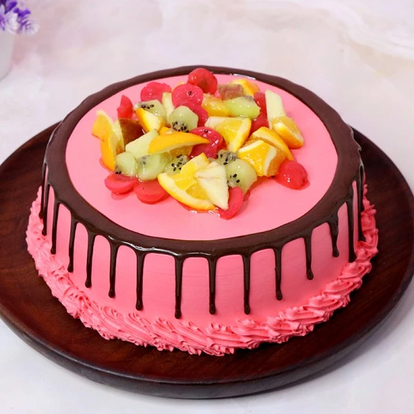 Half Kg Sugarfree Pineapple Fruit Cake