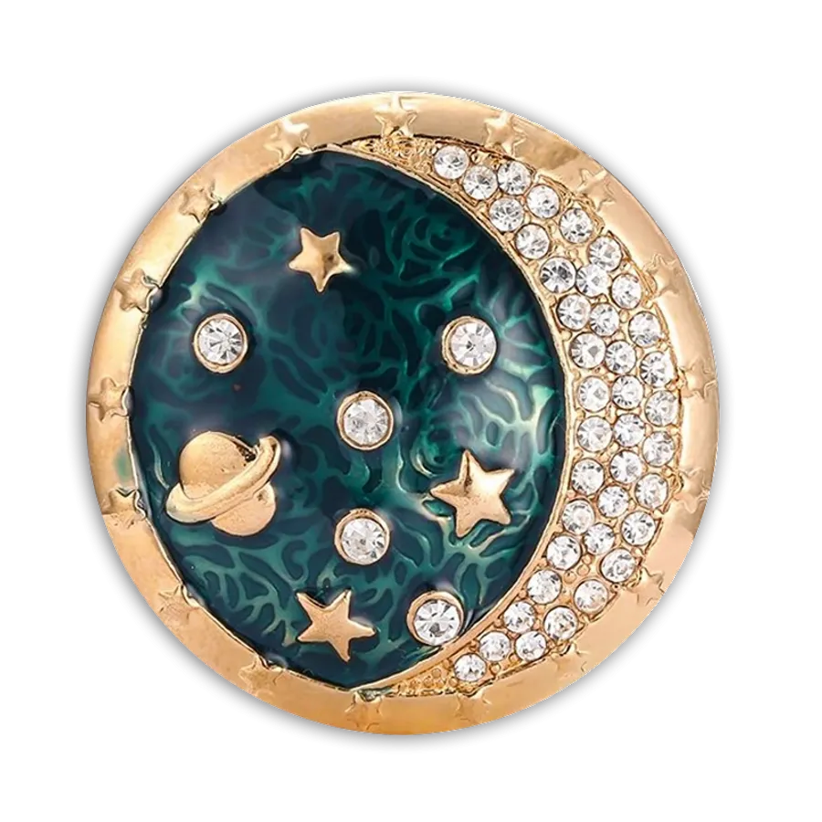 Rhinestone Pin - Lapel Pin Now