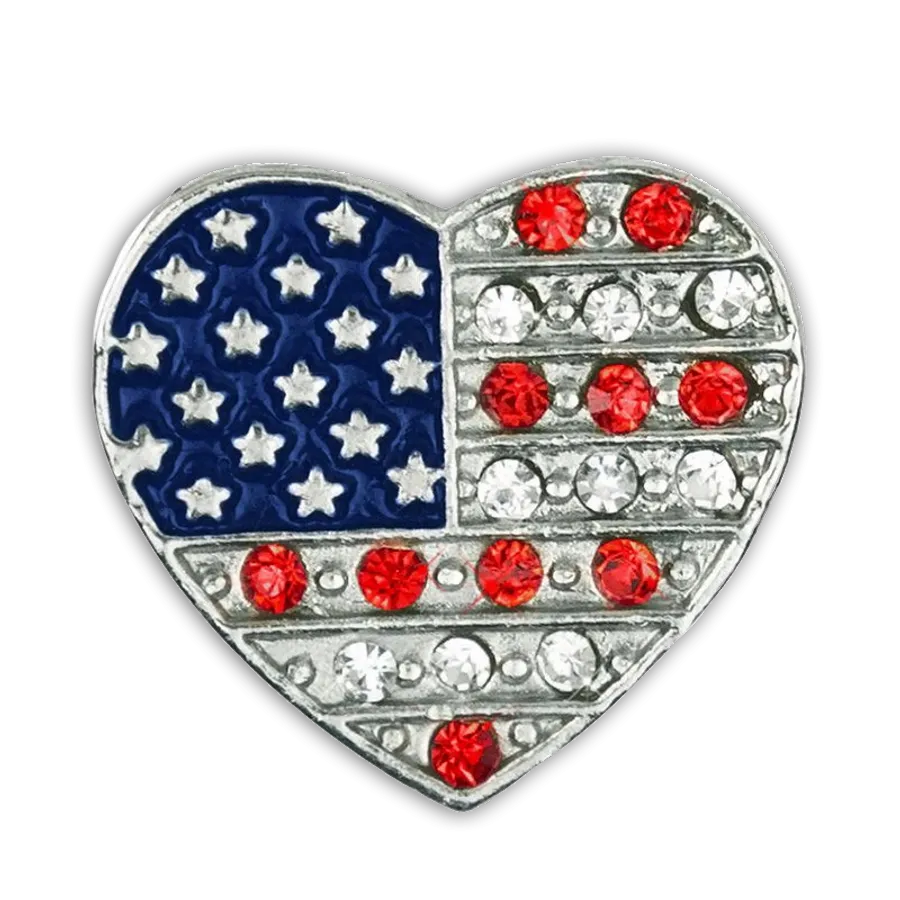 Rhinestone Pin - Lapel Pin Now