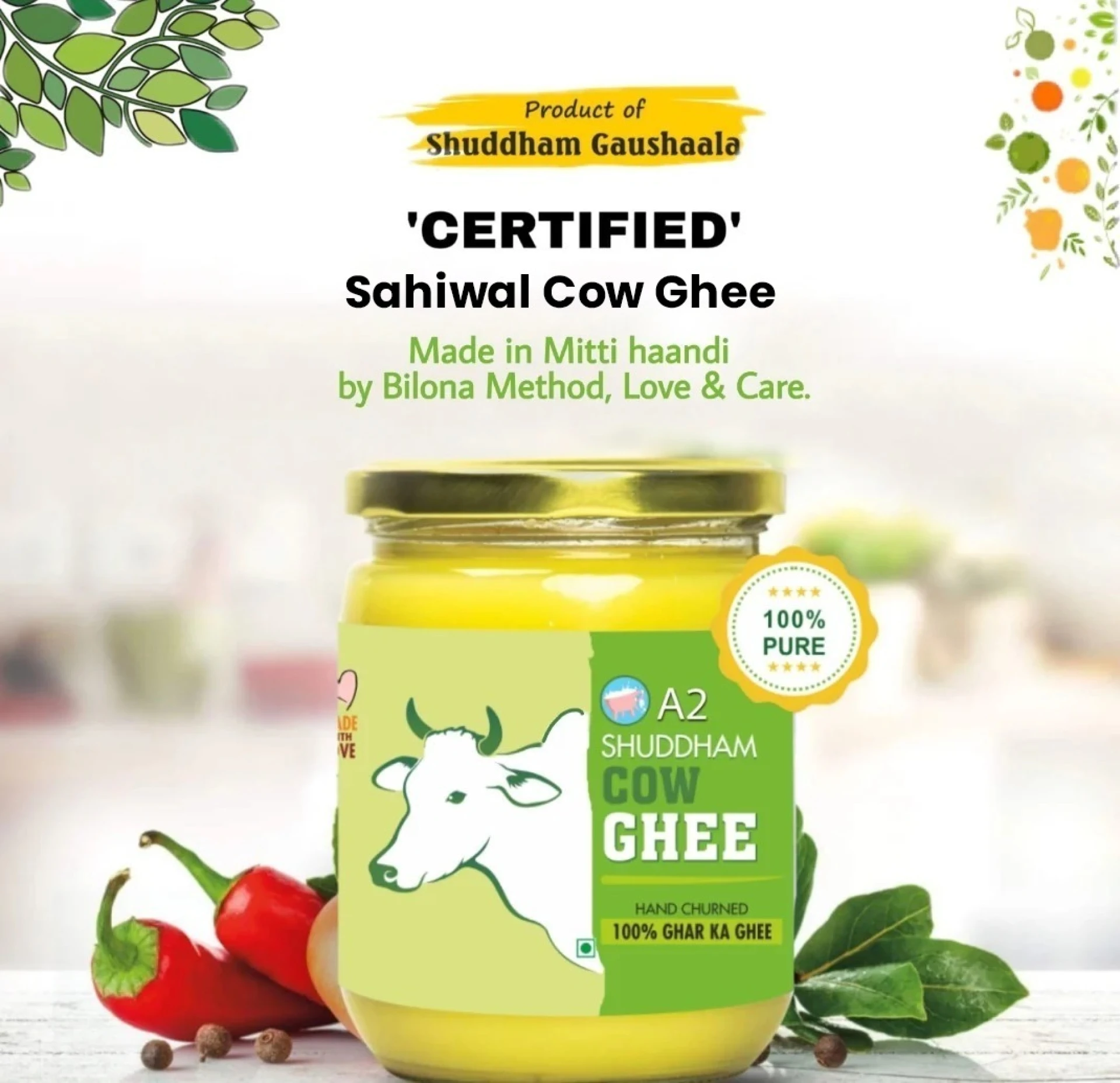 Sahiwal Cow Ghee