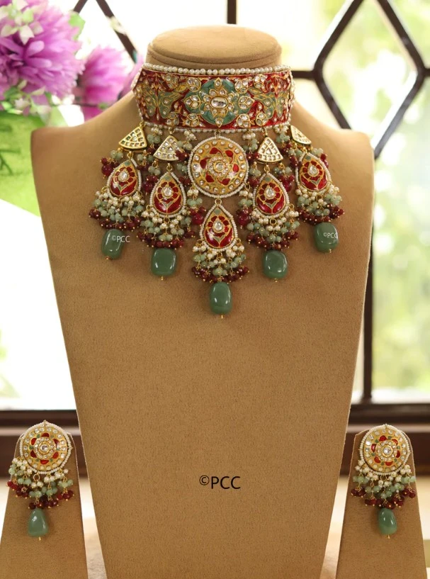 Wedding Necklace for Bride Inspired by Royal and Traditional Styles