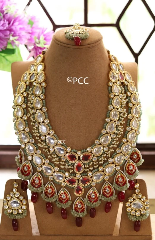 Wedding Necklace for Bride Inspired by Royal and Traditional Styles