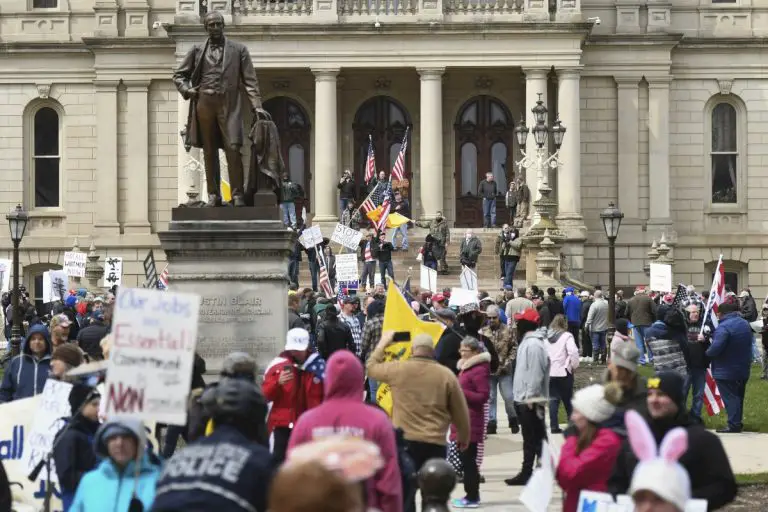 Conservative Activists Return to Michigan’s Capitol as Lawmakers Authorize Lawsuit Challenging Governor’s Powers