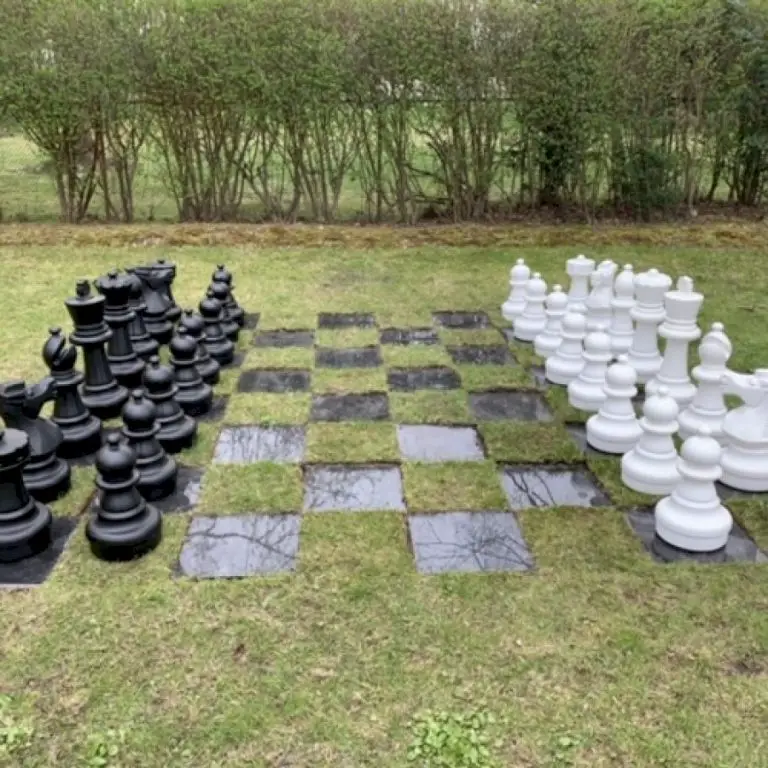 Making a Garden Chessboard