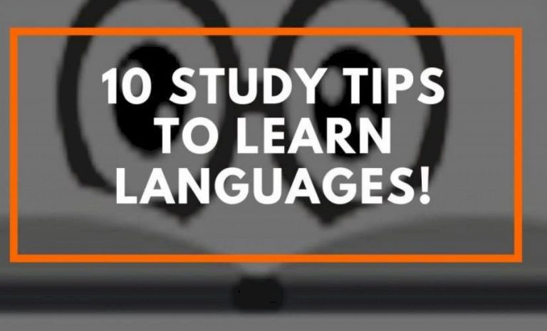 10 Study Tips to Learn Languages