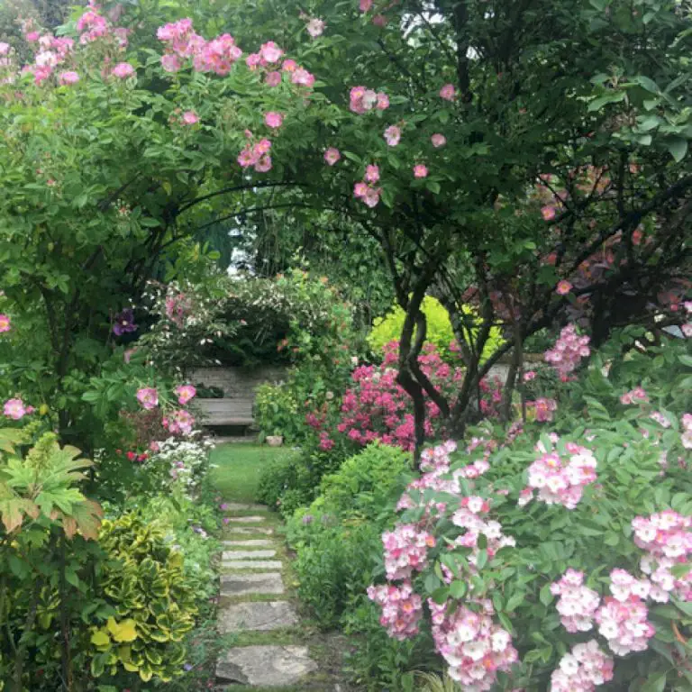 An English-Inspired Garden in France