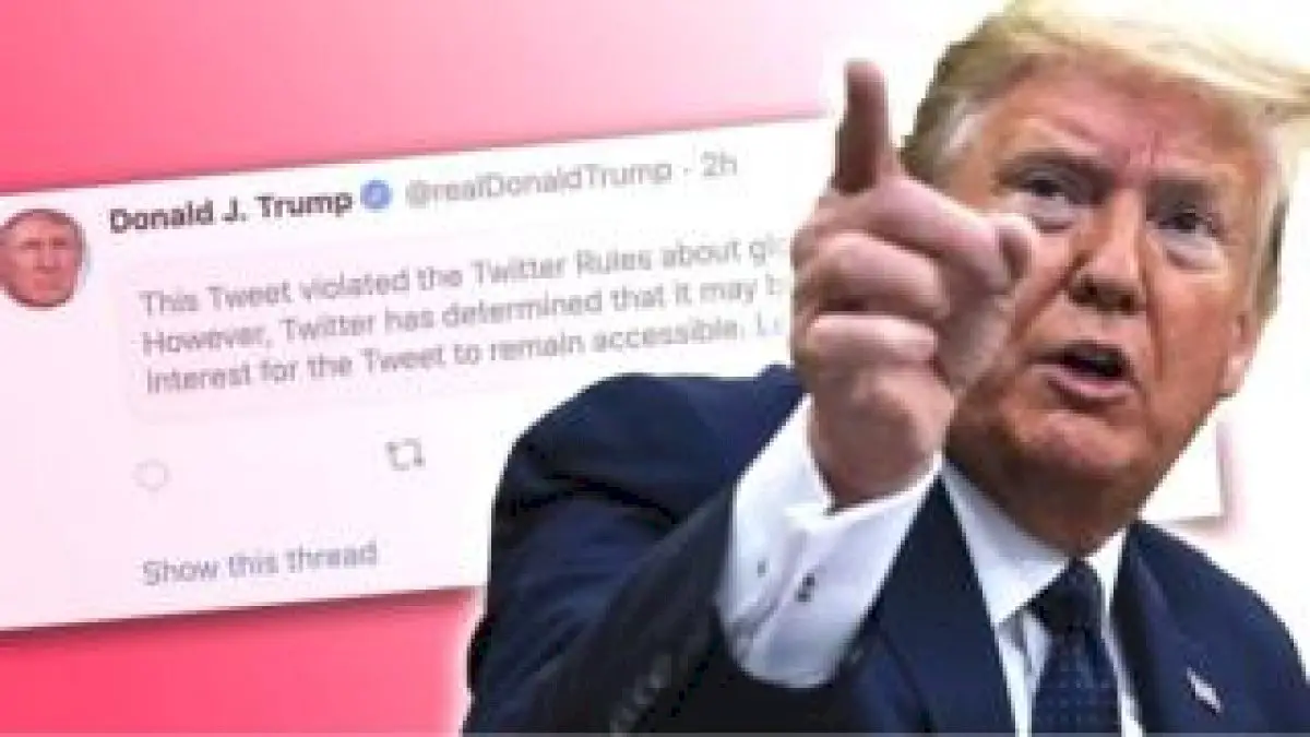 twitter-hides-trump-tweet-for-‘glorifying-violence’