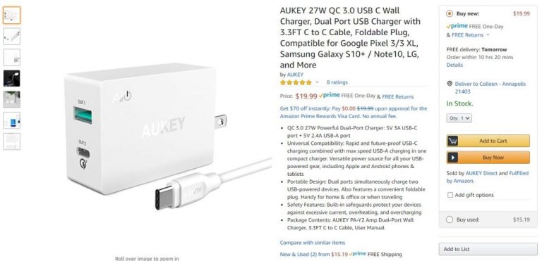 Deal: Save up to 58% on Aukey chargers and speakers