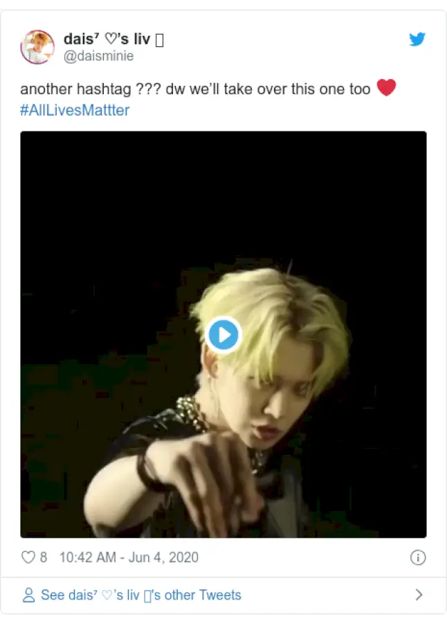 K-pop fans drown out #WhiteLivesMatter hashtag