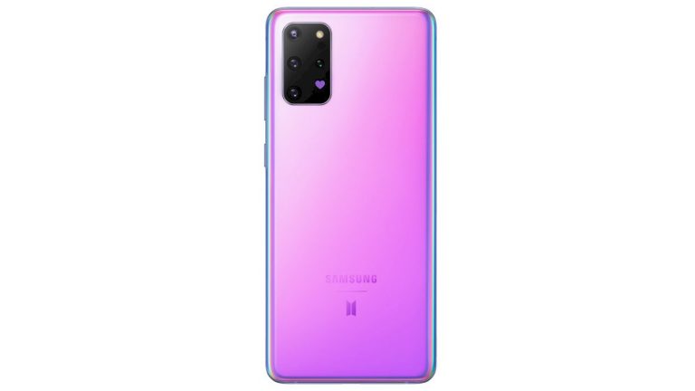 Purple Galaxy S20 Plus BTS Edition official with Galaxy Buds Plus to match