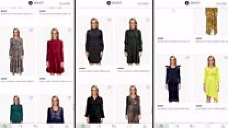 The AI powered app for buying clothes online