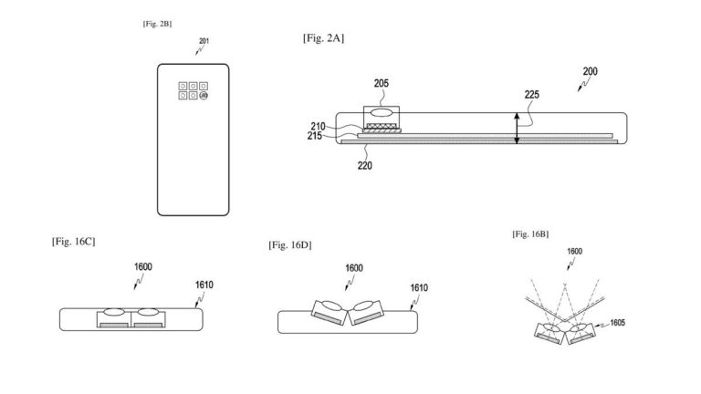 Samsung might be working on tilting smartphone camera sensors