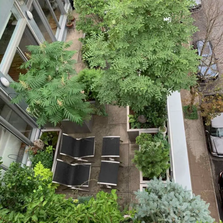 A Terrace Garden in Canada