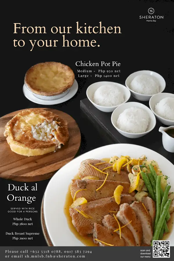 sheraton-manila-bay-now-offers-duck-a-l’orange-and-chicken-pot-pie